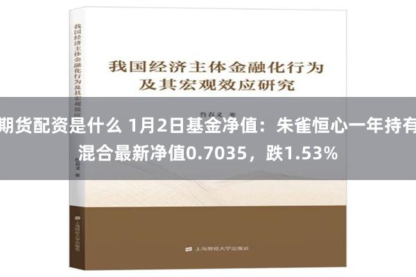 期货配资是什么 1月2日基金净值：朱雀恒心一年持有混合最新净值0.7035，跌1.53%