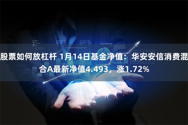 股票如何放杠杆 1月14日基金净值：华安安信消费混合A最新净值4.493，涨1.72%